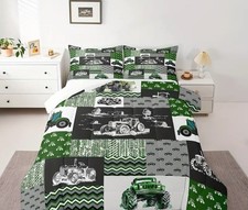 Twin Tractor Comforter Set