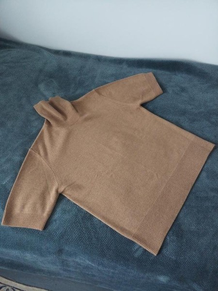 Women Bogner Turtleneck Mustard Viscose 36 / S /