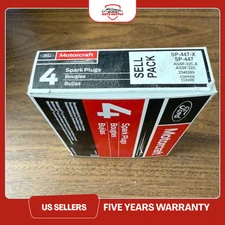 (QTY 4) MOTORCRAFT SPARK PLUG SP-447-X / AGSF32CA for Ford Lincoln Mercury