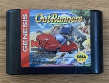 OutRunners (Sega Genesis, 1993) Cartridge Only Tested