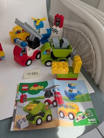 Lego Duplo 10886 My First Car Creations & 5506 Building Set - complete 104 piece