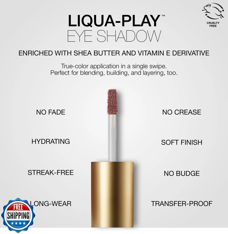 stila Liqua Play Liquid Eye Shadow | Long-Wear Matte Cream Eyeshadow with Ble - Image 2 of 4