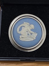 Wedgewood Blue Jasperware Brooch