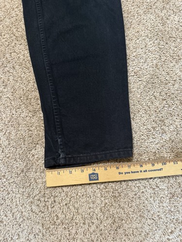 Vintage Levi Silver Tab Jeans Mens 30x32 Black Loose Fit Y2K 90s USA Made Baggy by Levi's, $50.99 - Photo 12