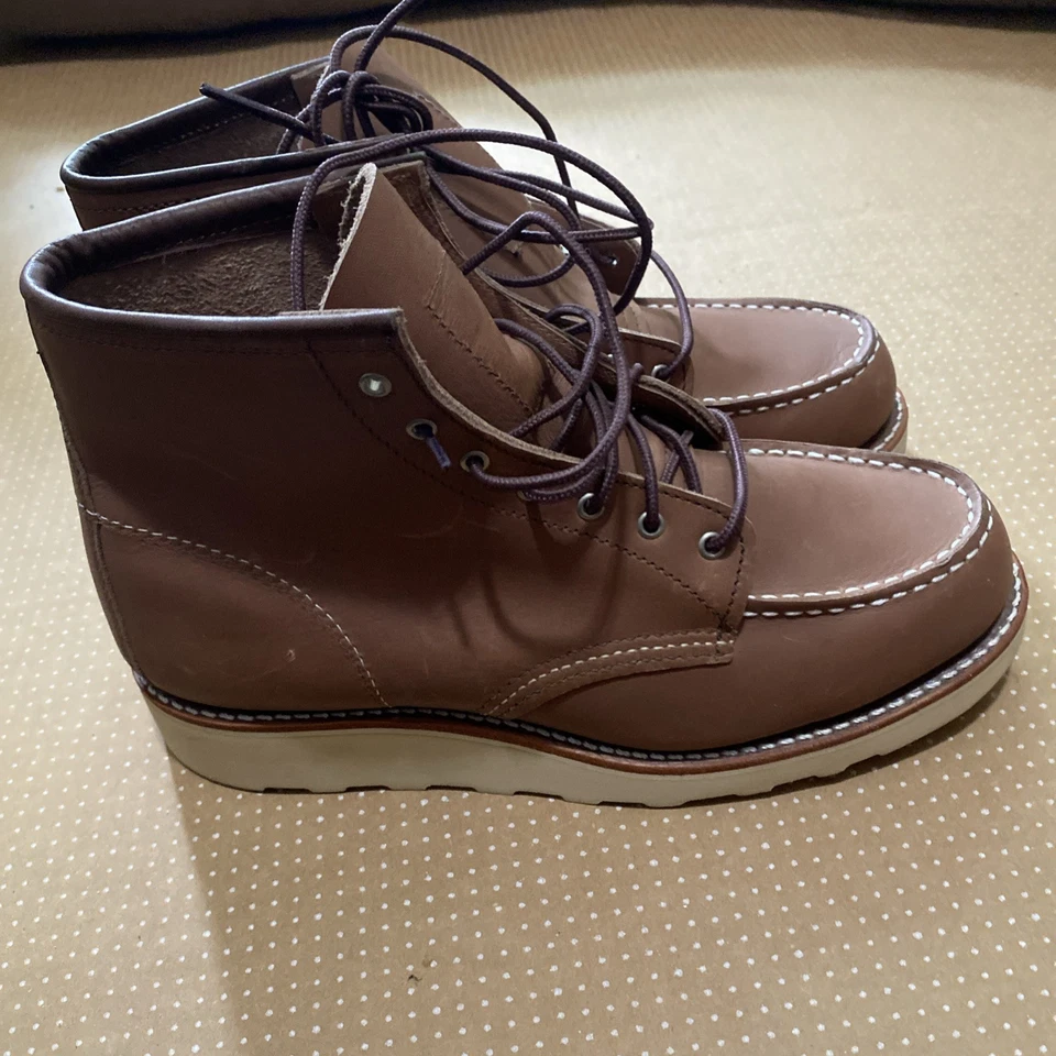 女士的红翼 6 英寸经典脚趾靴美国制造全新 — 第 2/4 张图片