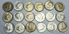 Lot Of 15 40% Silver Kennedy Half Dollars