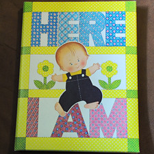 Sanitoy, Inc. Here I Am Baby Memory Book Album Keepsake 1979 Vintage