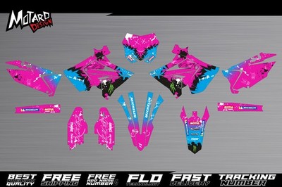 Graphics Kit POLISPORT RESTYLE for Suzuki RM 250 2001-2005 2006 2007 2008 Decals