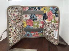 Thirty One Fold It Up Organizer Trifold Floral Retired NO NOTEPAD