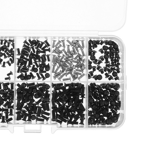 500 Pcs Laptop Screws Assorted Repair Nut Computer Kit Eyeglasses - 第 9/12 張圖片