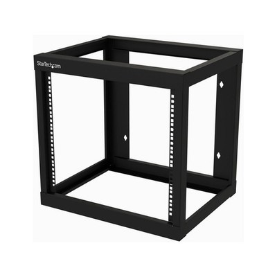 StarTech.com RK919WALLO 9U 19 Wall Mount Network Rack 17 Deep 2 Post Open F ~E~