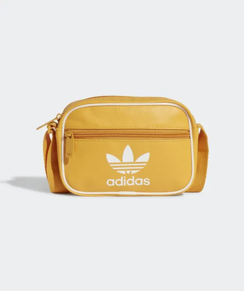 adidas Adicolor Classic Mini Airliner Crossbody Bag IX7485 Yellow