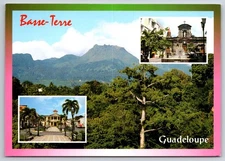 Postcard Basse-terre Guadeloupe Volcano La Soufrière Mountain France Unposted