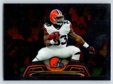 2013 Topps Chrome 164a Trent Richardson    Cleveland Browns Football Card