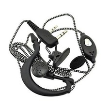 2PIN Earpiece Headset Mic for Radio Security Walkie Talkie High Quality Ear5190