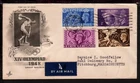 GREAT BRITAIN UK 1948 OLYMPICS GAMES WEMBLEY ILLUSTRATED FIRST DAY COVER (L436)