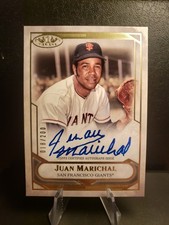 Juan Marichal 2021 Topps Tier One Certified Autograph #18/200 HOF,SF Giants