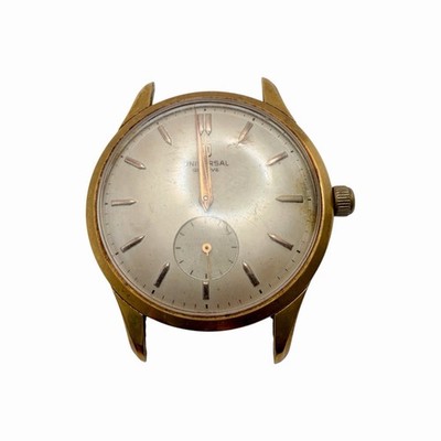 Vintage Universal Geneve 409509/1 Cal 330 17J Manual Wind Swiss Watch Runs