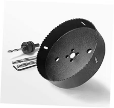 5-3/4 Inch Hole Saw with 1/2" Hex Shank Quick Change Arbor, 146mm | 5-3/4"