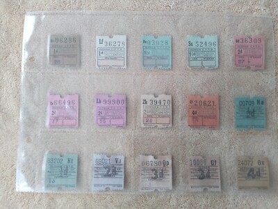 Oldham Corp Transport Abteilung Busticket X 15