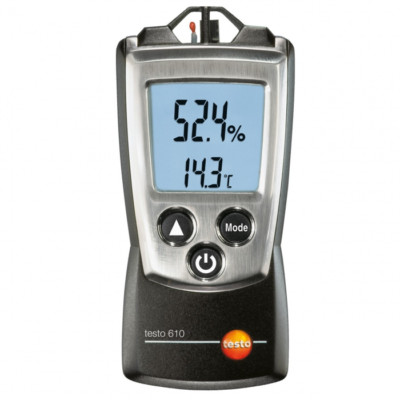 GENUINE TESTO 610 POCKET SIZED HYGROMETER %RH & temperature -10 to +50 °C 