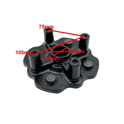 Mounting Bracket Front Wheel Hub Radnabe for Hisun 400 400cc HS400 ATV Quad - Picture 2 of 10