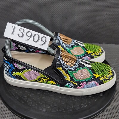 Fergalicious Shortly Shoes Womens Sz 7.5M Multicolor Slip On Flats