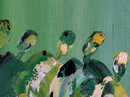 Unikat Moderne Malerei Abstrakt Öl auf Leinwand Bild Kunst von Bozena Ossowski - Bild 7 von 13