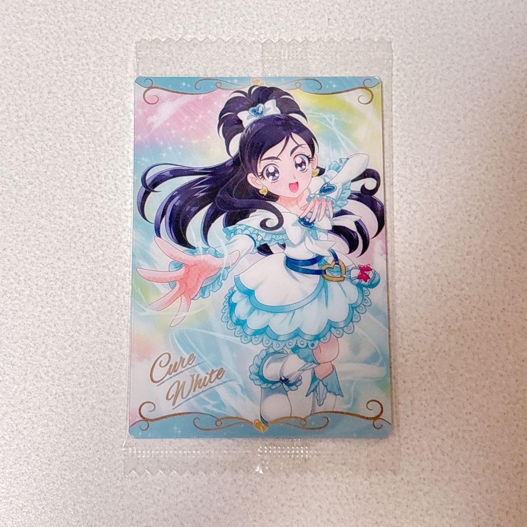 Futari Wa Precure Maxheart Limited Wafer Card Cure White F/S Futari Wa Precure Maxheart Limited Wafer Card Cure White F/S