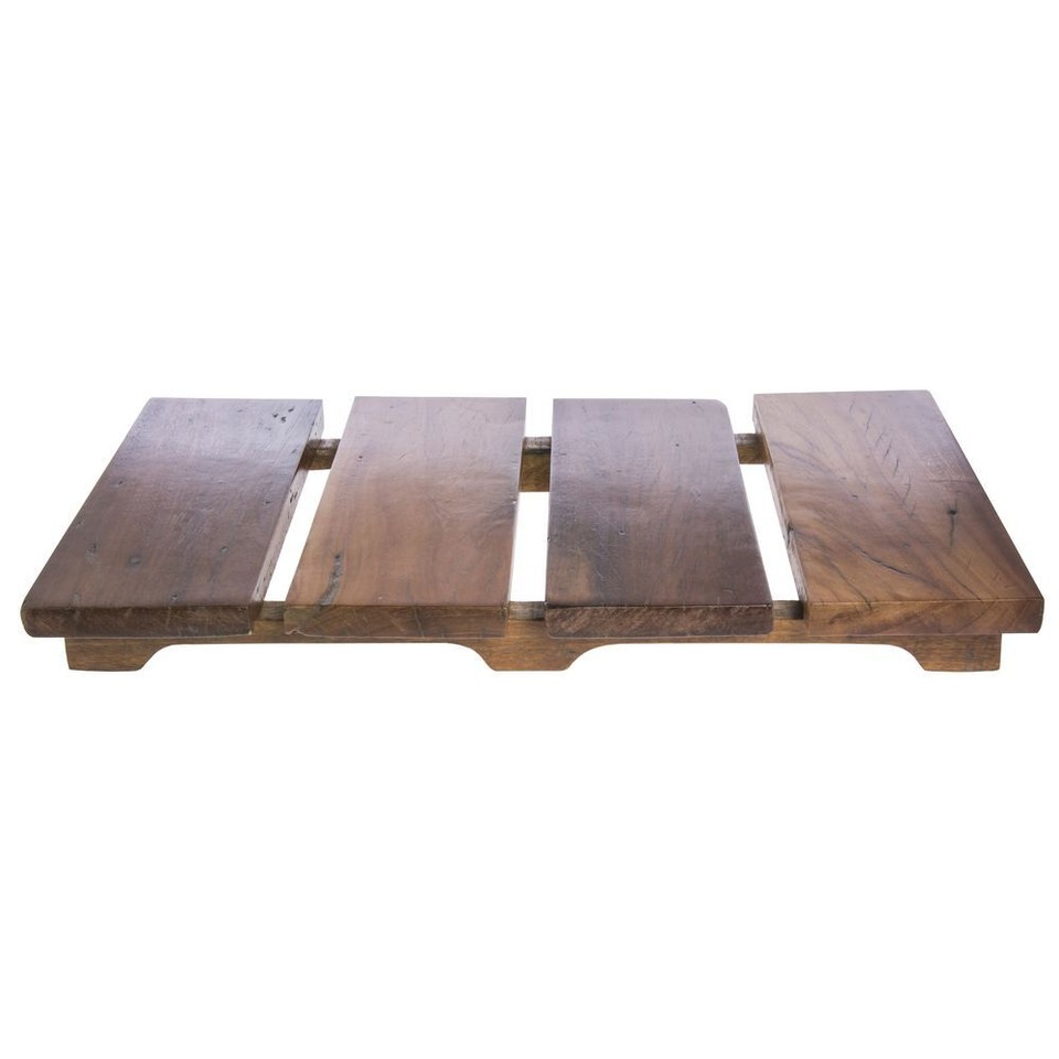 HUBERT Wood Pallet Display Riser Rectangular - 24