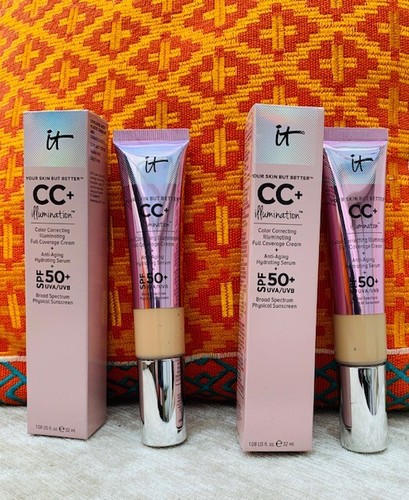 IT Cosmetics Bye Bye CC Illumination Full Coverage Cream Treatment SPF 50 NEW UK - Picture 6 of 6