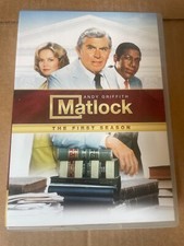 Matlock: Season 1 - DVD By Andy Griffith - Like New