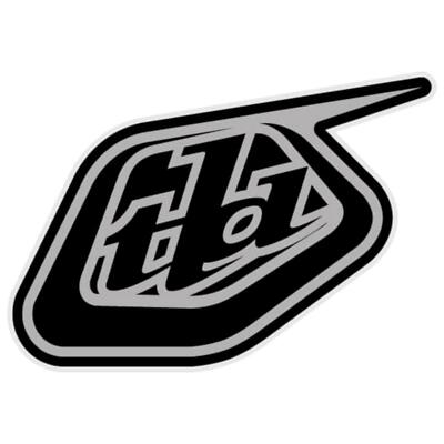 Troy Lee Designs Aufkleber Shield Sticker Rechts Motocross Metallic 5,6 x 7,6 cm