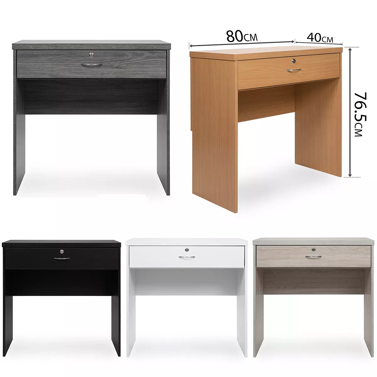 Office desk with locking drawers online