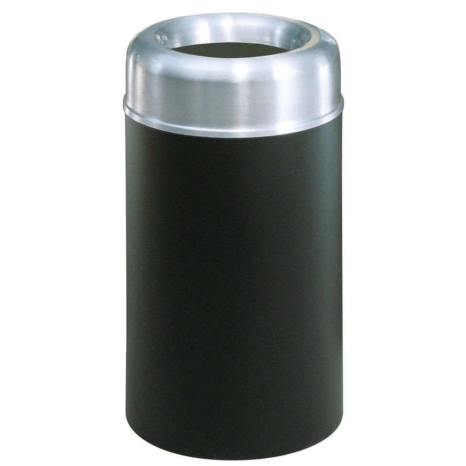 Rubbermaid Commercial Crowne Trash Can 15 Gallon Open Top AOT15 Wastebasket NIB - Image 2 of 4
