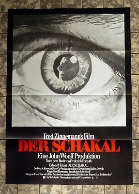 DER SCHAKAL / Day of the Jackal * A1-FILMPOSTER German 1-Sheet ´73 AUCLAIR, FOX 