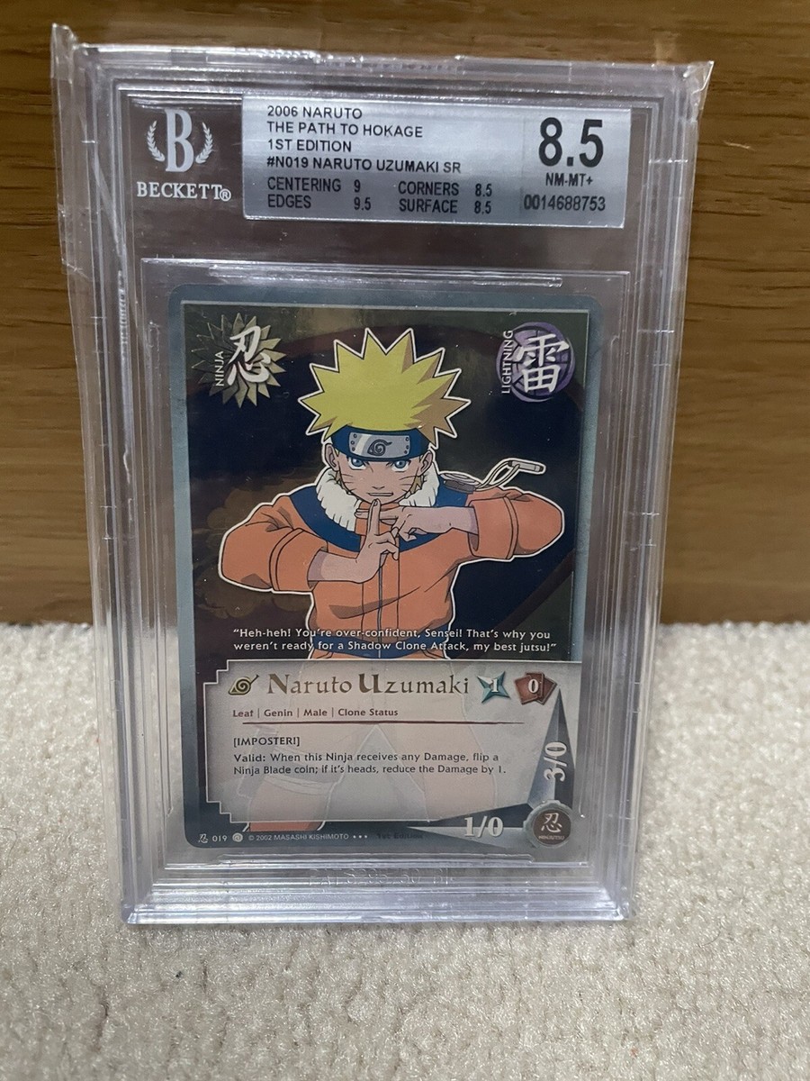 Naruto Uzumaki - [IMPOSTER] - 1st Edition - N-019 - BGS 8.5