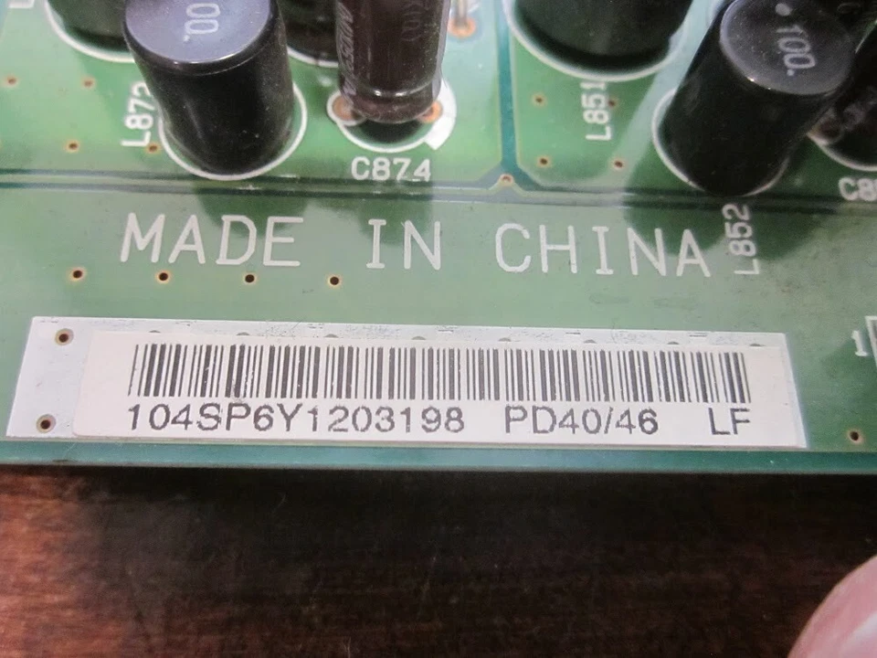 NEC MultiSync LCD4010 L404G6 Power Supply Board J2050041 - Works Great - Image 4 of 4