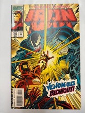 Iron Man 302 Nm 1st Print Marvel Comic Book Venom Spider-man Avengers 1 J232 Iron Man 302 Nm 1st Print Marvel Comic Book Venom Spider-man Avengers 1 J232