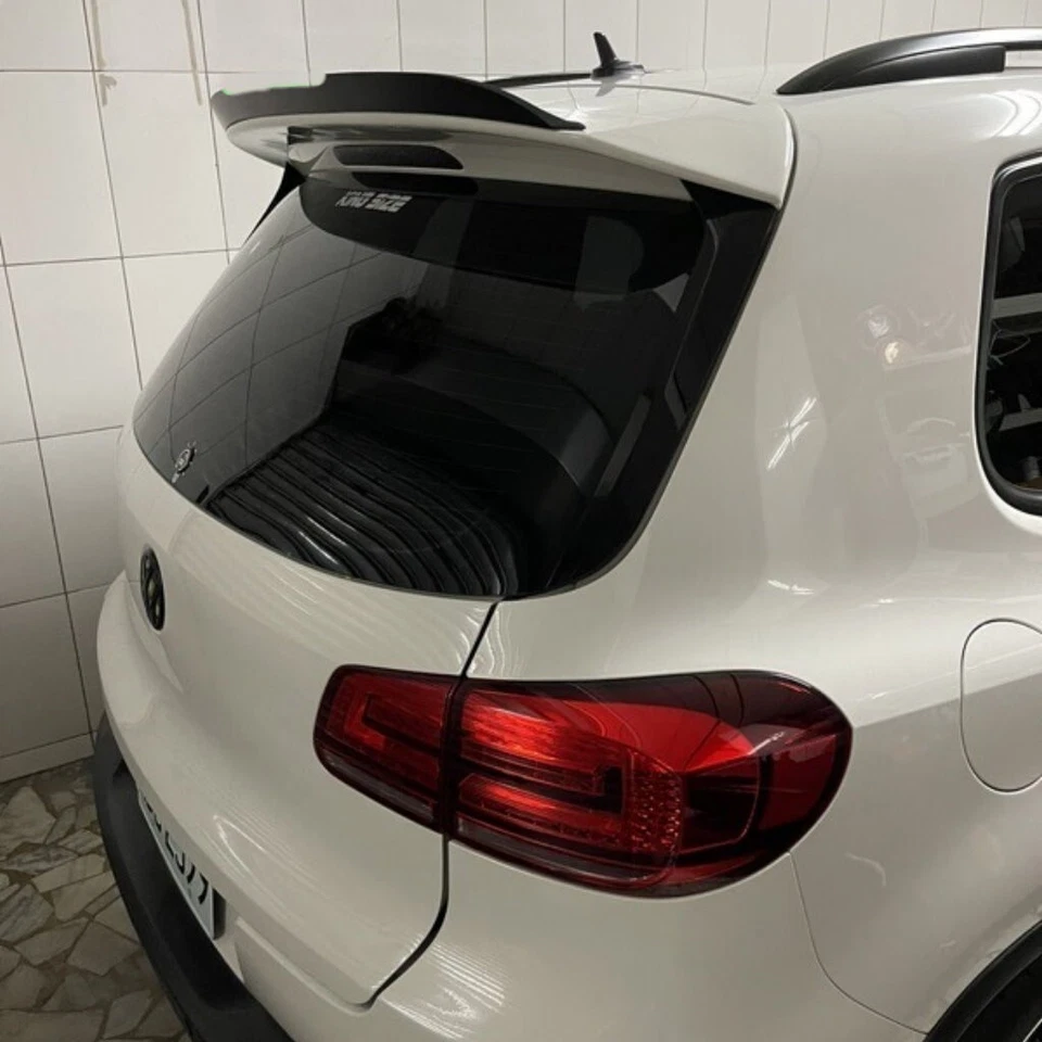 284FC Add-On Rear Trunk Spoiler Wing Fits 2009~2015 Volkswagen Tiguan 5N SUV - Image 2 of 4