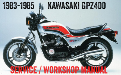 1983-1985 Kawasaki GPZ400 GPZ 400 Workshop Service Manual PDF File