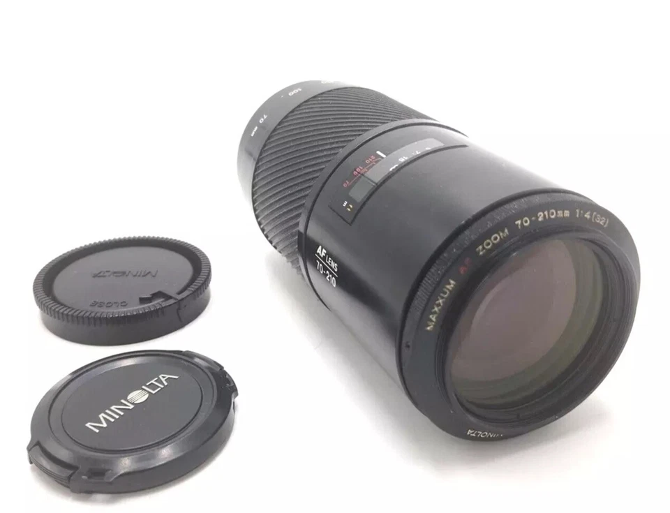 HQ Optics Zoom Lens For Minolta Mount 1:40-5.6f=70-210mm W/lens Cap - Image 2 of 4