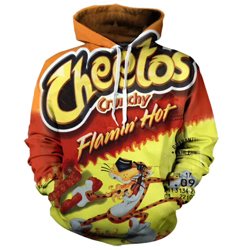 Flamin' Hot Cheetos Hoodie All-Over 3D 