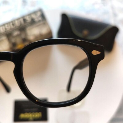 小物 MOSCOT LEMTOSH-MP BLACK 46size Moscot Lemtosh 46 Black with Multiple Lenses Size 46-24-145