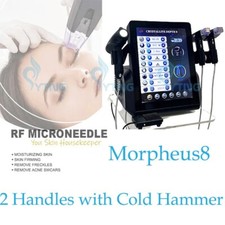Morpheus8 Fractional Gold Radio Frequency Facial Lifting Skin Tightening Machine