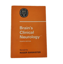 Brain's Clinical Neurology Fourth Edition Paperback Book Oxford Medical Pub