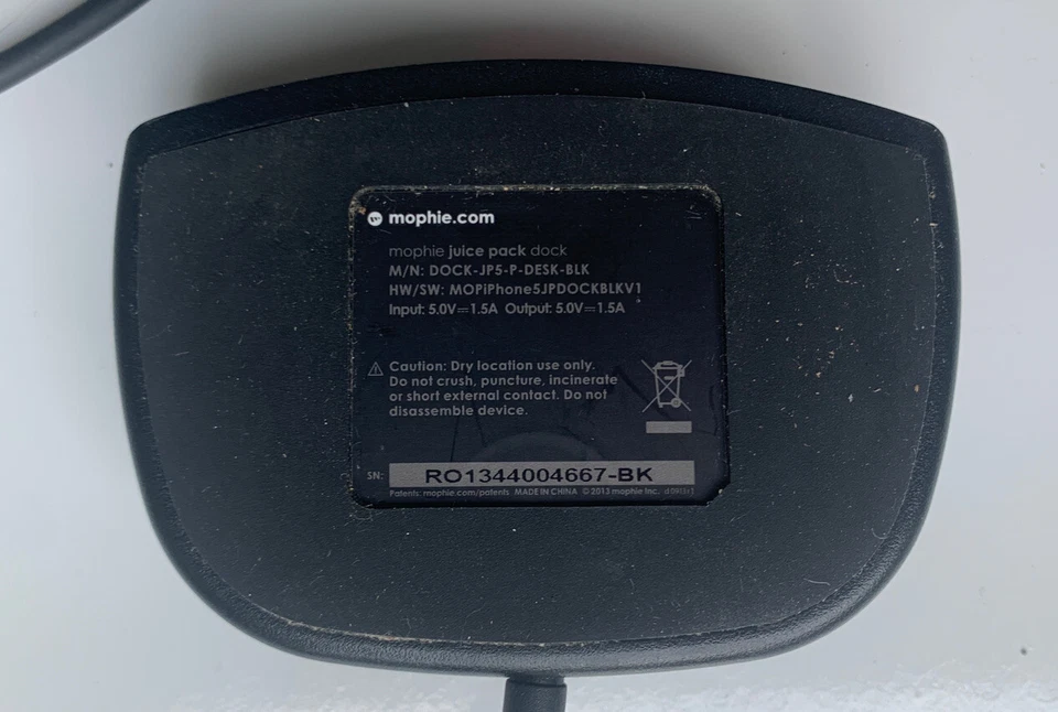 Base Mophie Juice Pack para iPhone 5/5s - Sin dispositivo solo estuche. No probado. Tal cual Foto 3 de 4