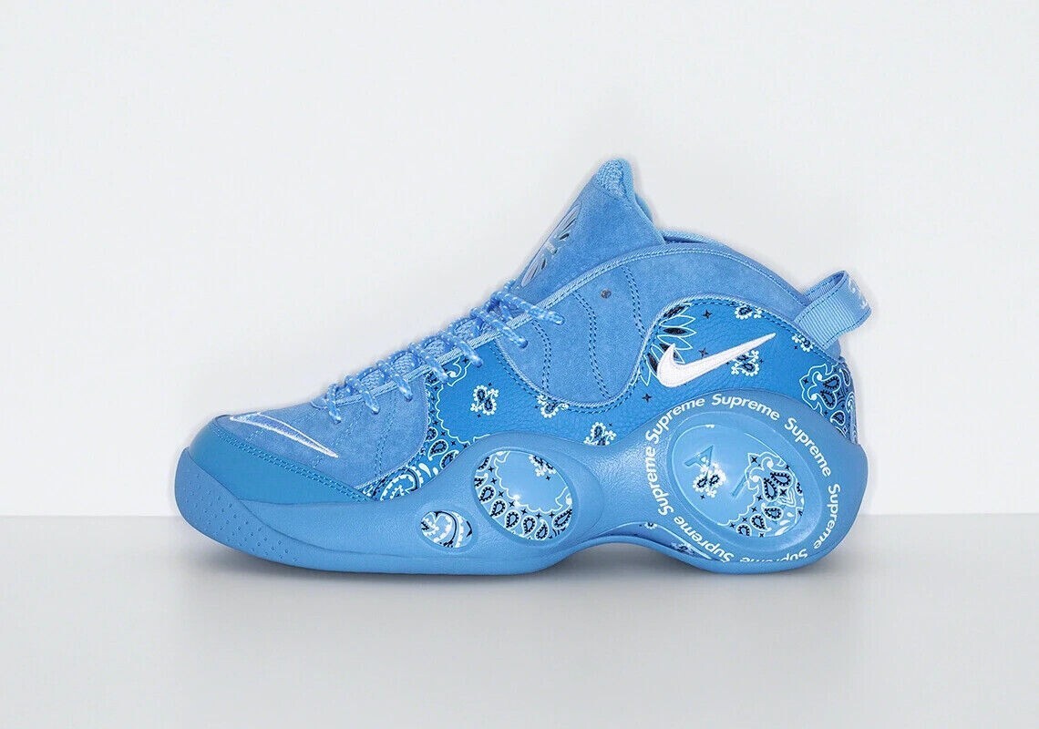 Nike Air Zoom Flight 95 SP Supreme New Blue Sneakers Men's Size 8