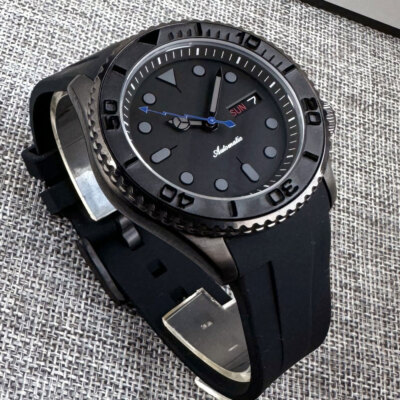 20Bar Watch 41mm Dive Watch Men Black Dial Sapphire Glass Japan NH36A Automatic