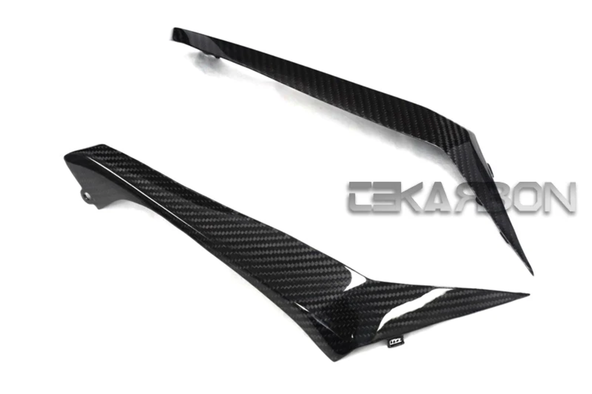Ghe21grk　カーボン Kawasaki ZX4RR Carbon Fiber Rear Hugger with Chainguard